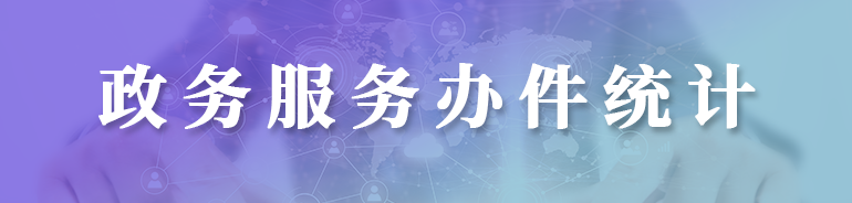 政务服务办件统计