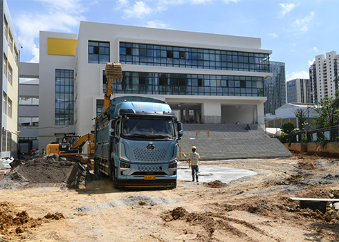 玉溪一小紫艺校区二期项目建设进入收尾阶段.jpg