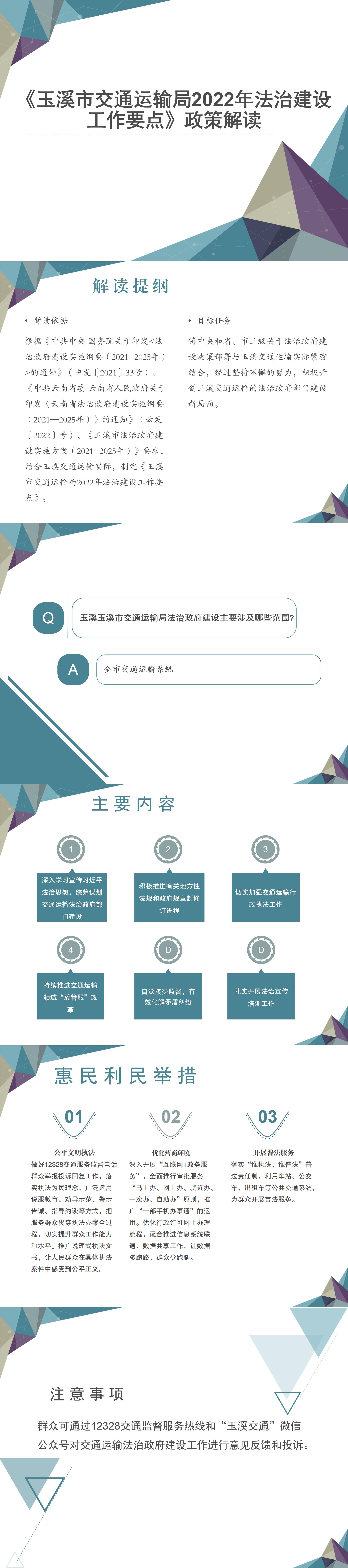 一图读懂  《玉溪市交通运输局2022年法治建设工作要点》.jpg