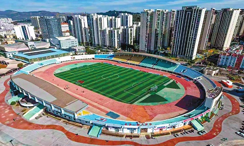 玉溪体育场改造主体完工 2月7日将迎来滇超联赛玉溪队对战大理队