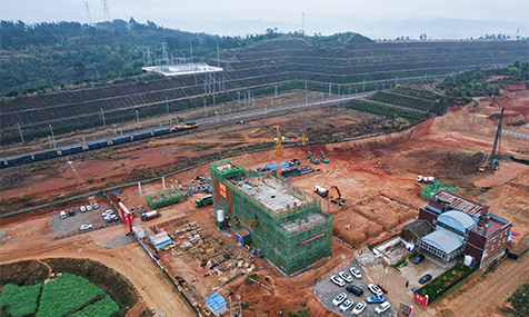 玉溪研和铁路海关监管作业场所建设提速