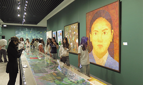 玉溪师院举办美育浸润行动计划三年成果展