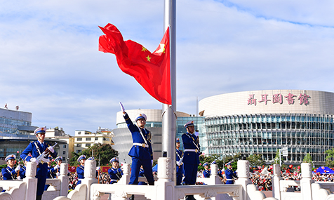 聂耳故乡同心祝福祖国繁荣昌盛